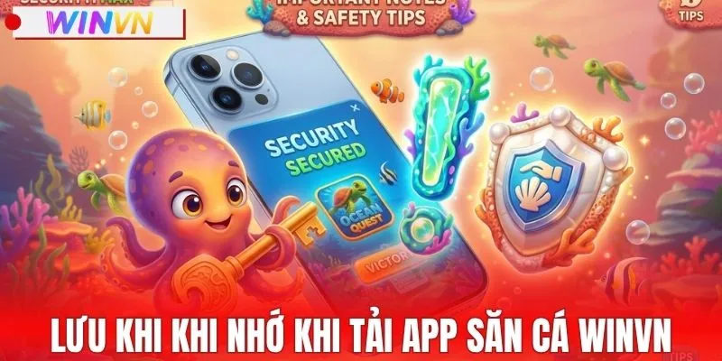 Lưu ý nên nhớ khi tải app săn cá cho di động