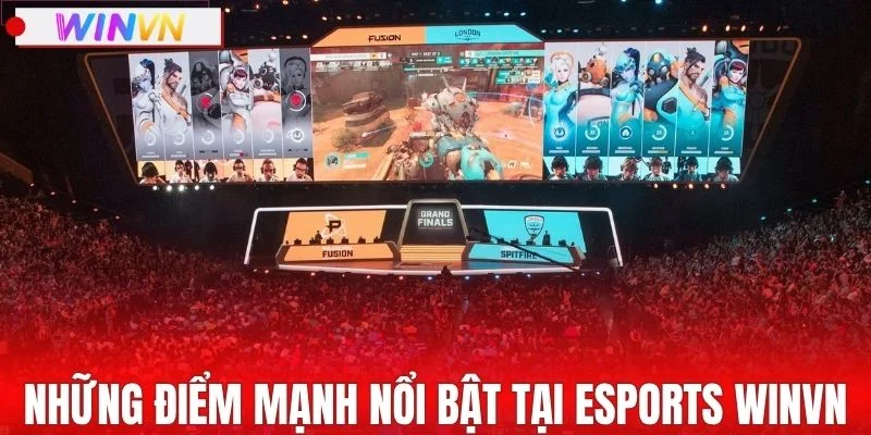 Những điểm mạnh nổi bật tại esports WINVN